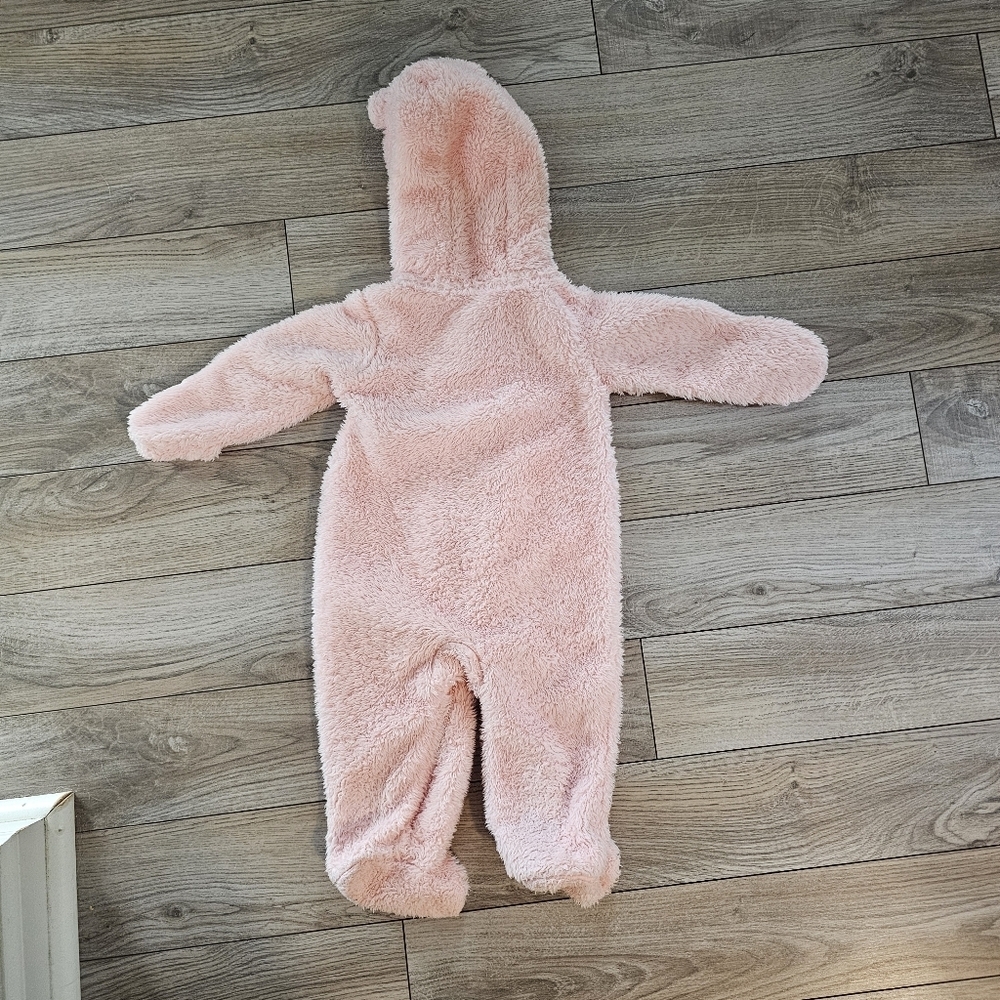 Carters Hooded Sherpa Bunting - Baby Girl - Picture 5 of 6